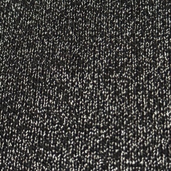 House of Harlow 1960 Women's Black Silver Lurex Metallic Dress Mock Neck Med NWT - Picture 7 of 15